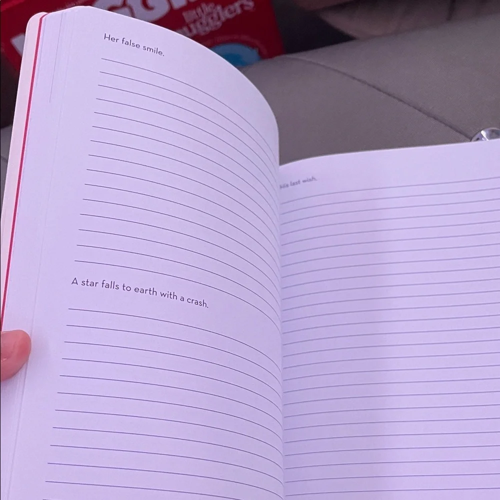 Purple and Pink Writing Journal